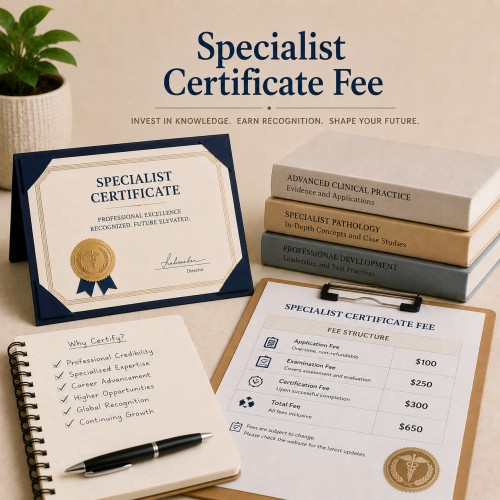 Specialist Certification Fee Manual Processing thumbnail